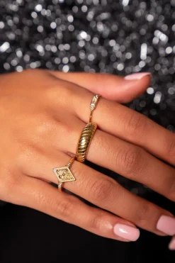 Bague à Carreaux Universe
