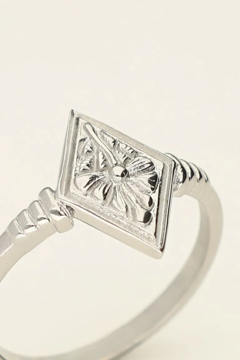 Bague à Carreaux Universe