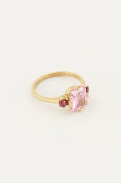Bague Tendance Vintage à Cristaux