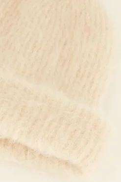 Bonnet Beige Alpaga