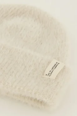 Bonnet Beige Poilu