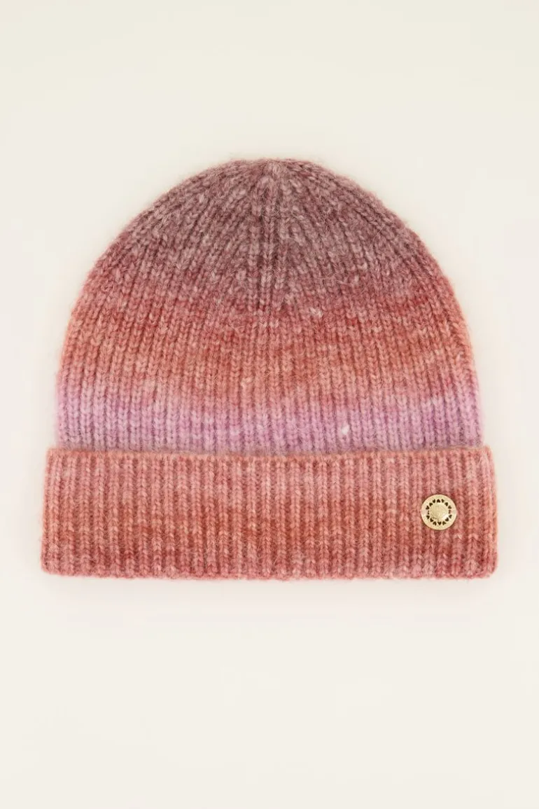 Bonnet Multicolore Avec Motif Spacedye