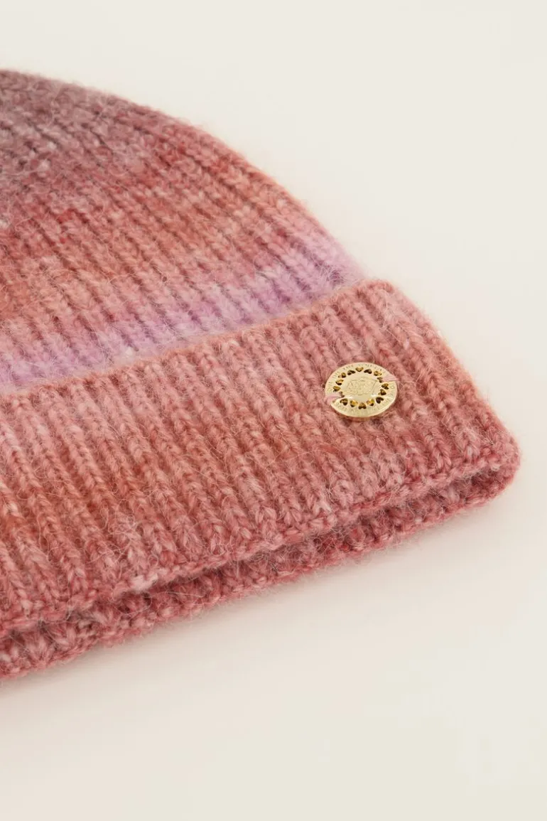 Bonnet Multicolore Avec Motif Spacedye