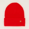 Bonnet Rouge En Maille