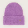 Bonnet Violet En Maille