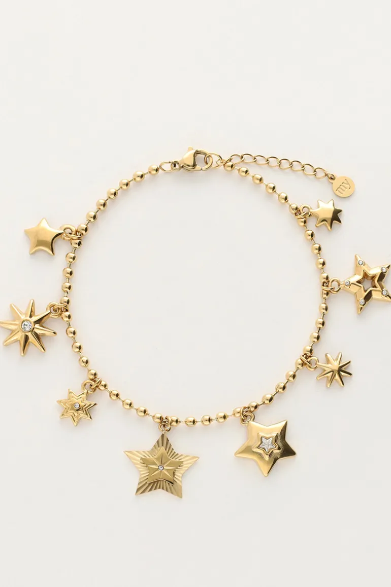 Bracelet à Charms Starry Avec étoiles