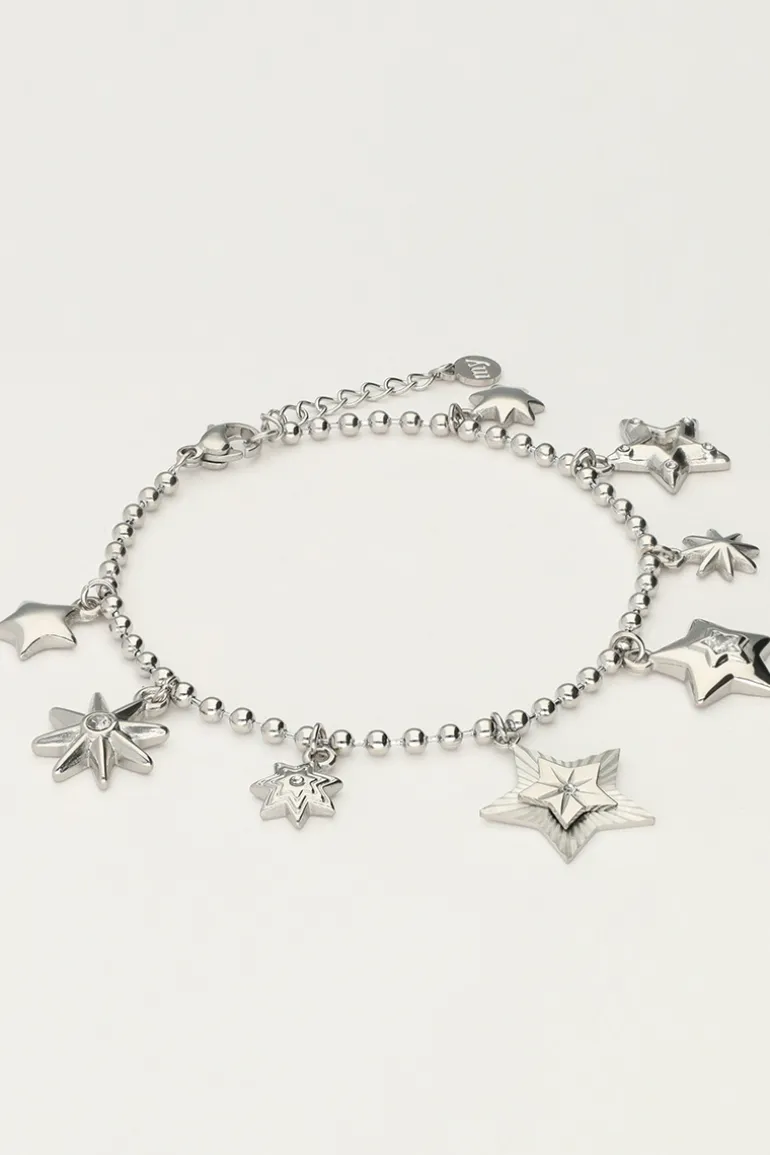 Bracelet à Charms Starry Avec étoiles