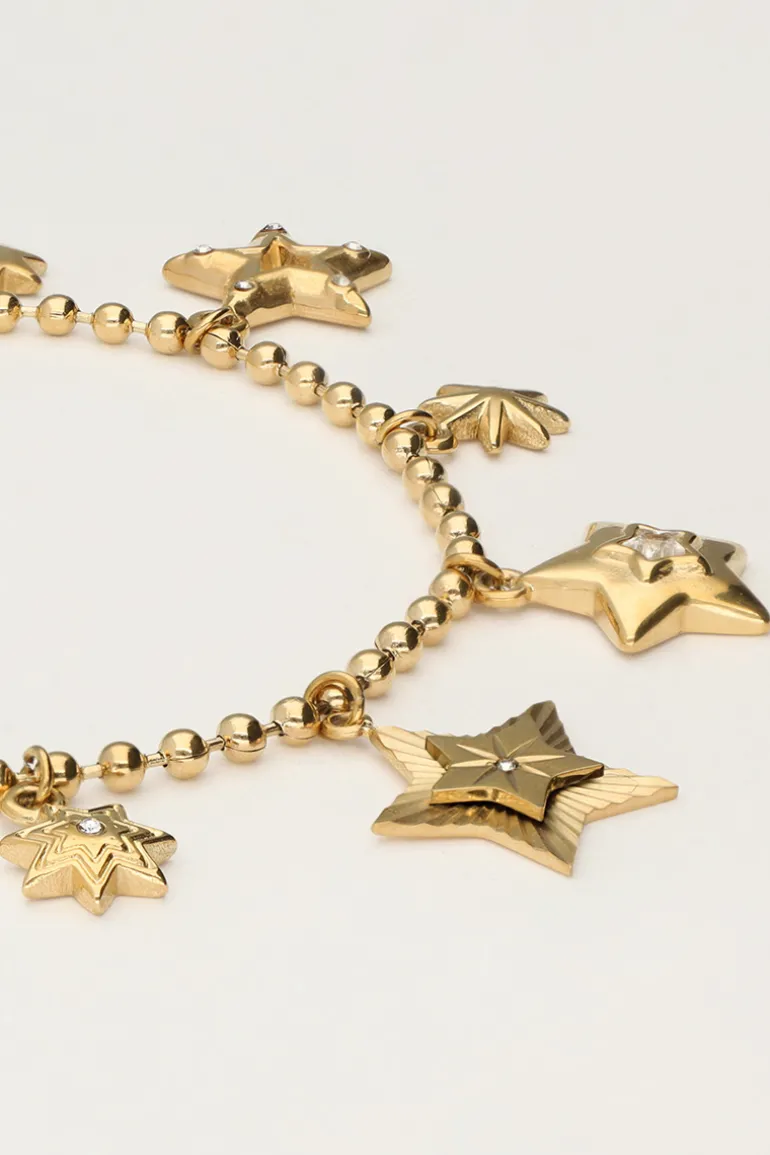 Bracelet à Charms Starry Avec étoiles