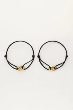 Bracelet Noir Forever Connected