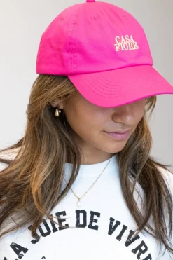 Casquette Casa Fiore Rose