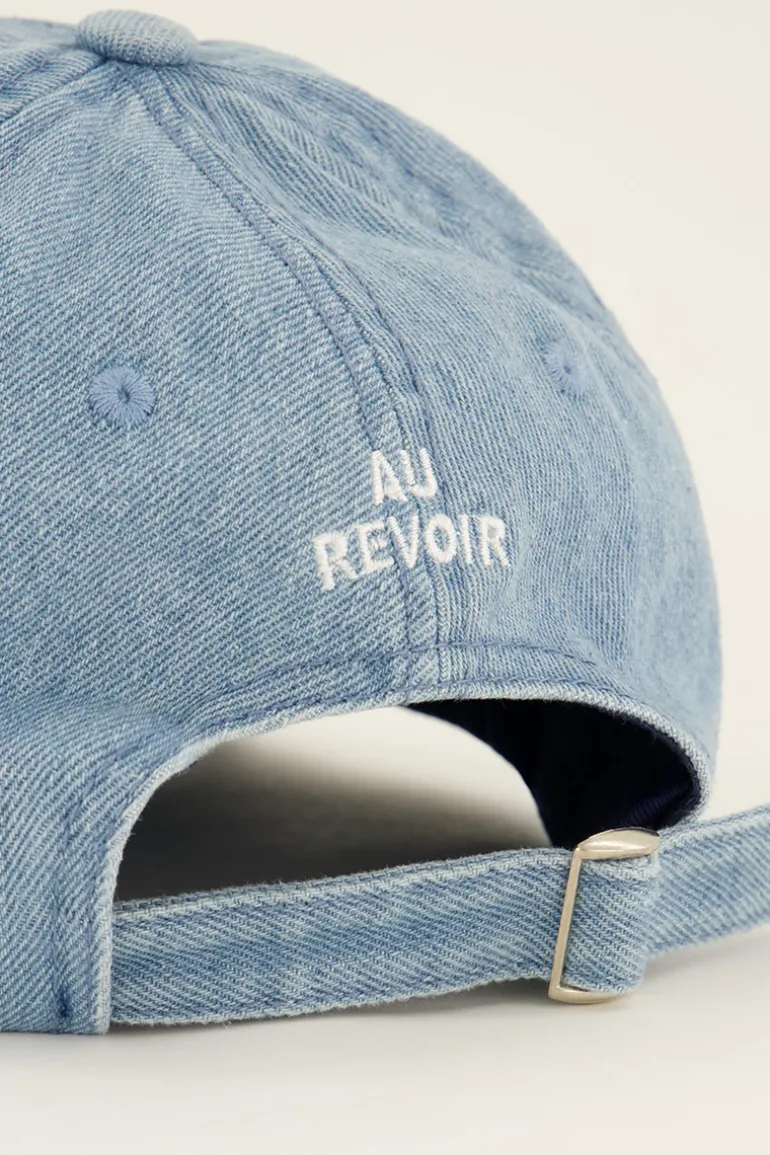 Casquette En Jean “Au Revoir"