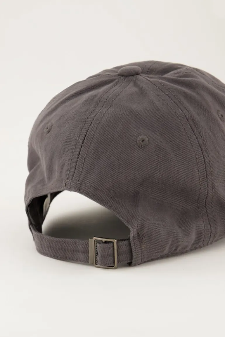 Casquette Gris Foncé "Oui Mais Non"