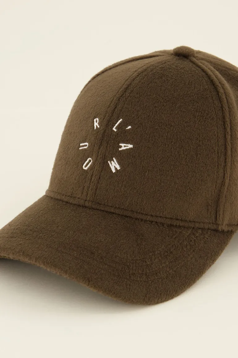 Casquette Marron L'amour