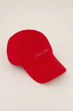 Casquette Rouge Paris étoile