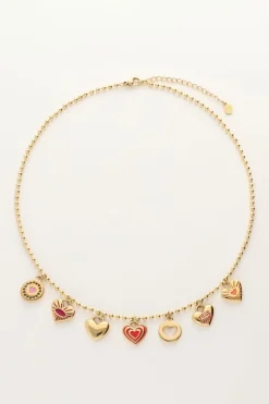 Collier Candy Avec Charms Multicolores