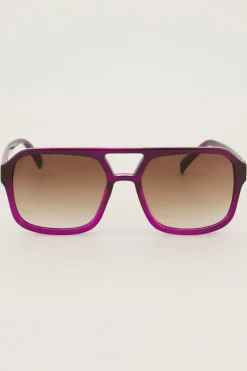 Lunettes De Soleil Aviateur Roses